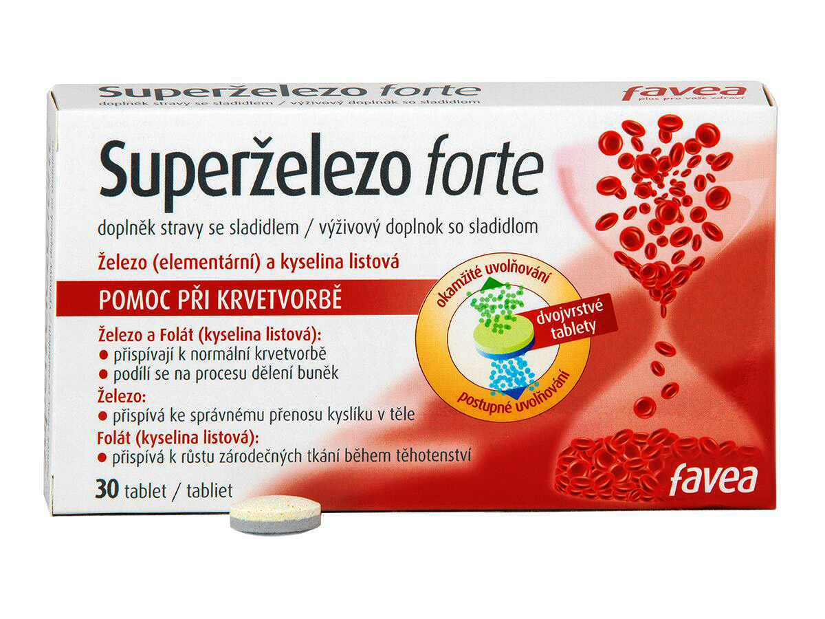 Favea Superželezo Forte Tbl.30