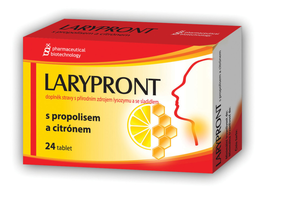 Favea Larypront S Propolisem A Citrónem Tbl.24
