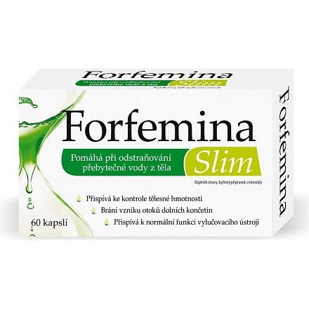 Forfemina Slim Odvodnění Těla 60 Kapslí