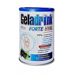 Geladrink Forte Hyal Práško.nápoj černý Rybíz 420g
