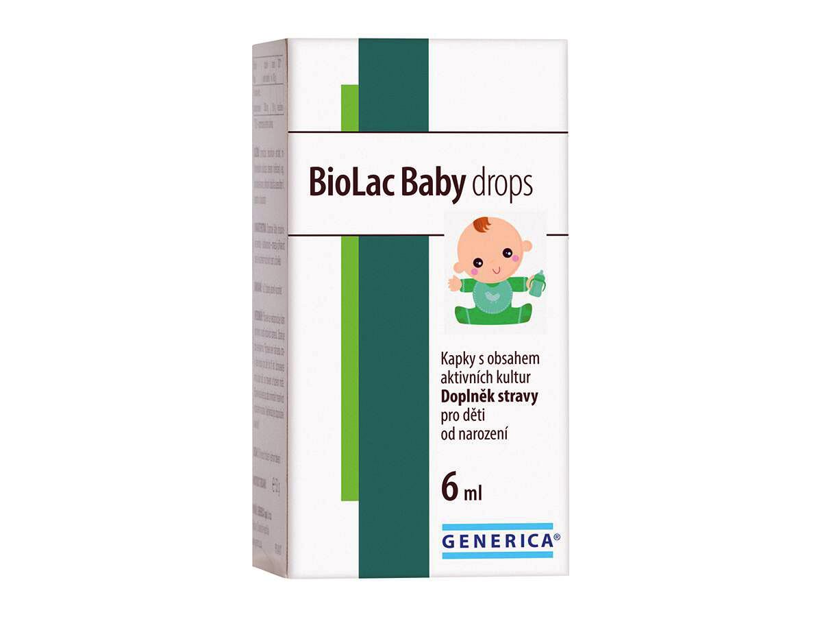 Biolac Baby Drops 6ml Generica