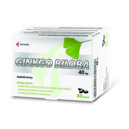 Ginkgo Biloba 40mg Cps.60