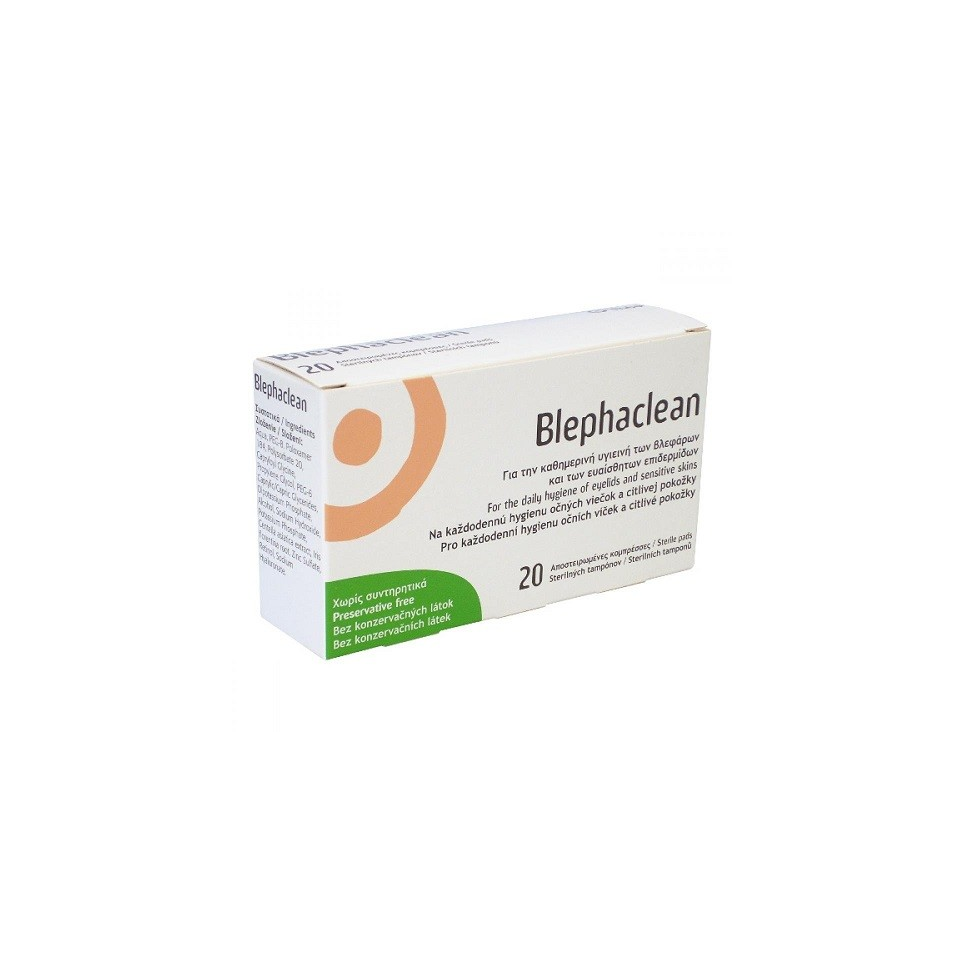 Blephaclean 20 Sterilních Tamponů