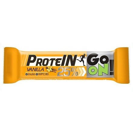 Go On Proteinová Tyčinka Vanilka 50g