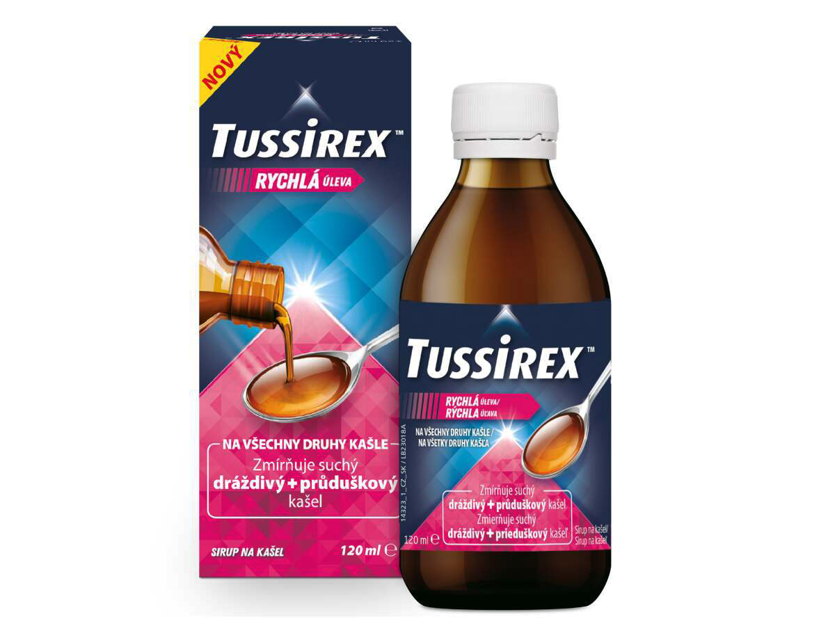 Tussirex Sirup Na Kašel 120ml