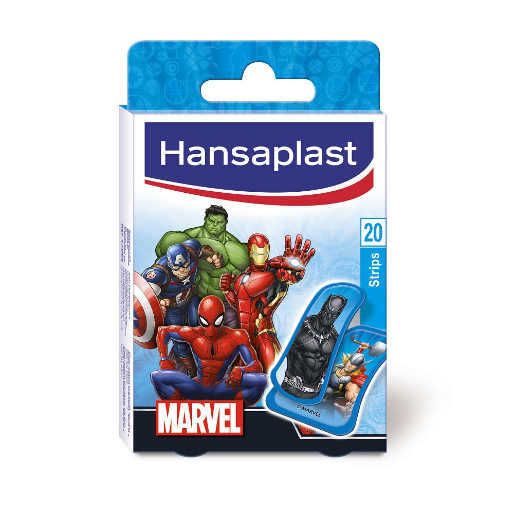 Hansaplast Marvel Kids náplast 20ks