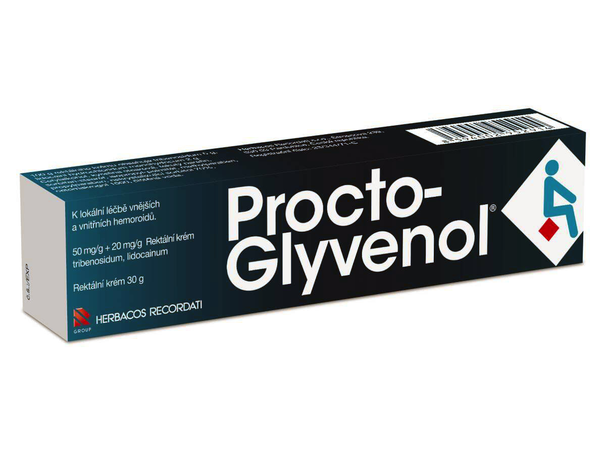 Procto-glyvenol rektální krém 30g