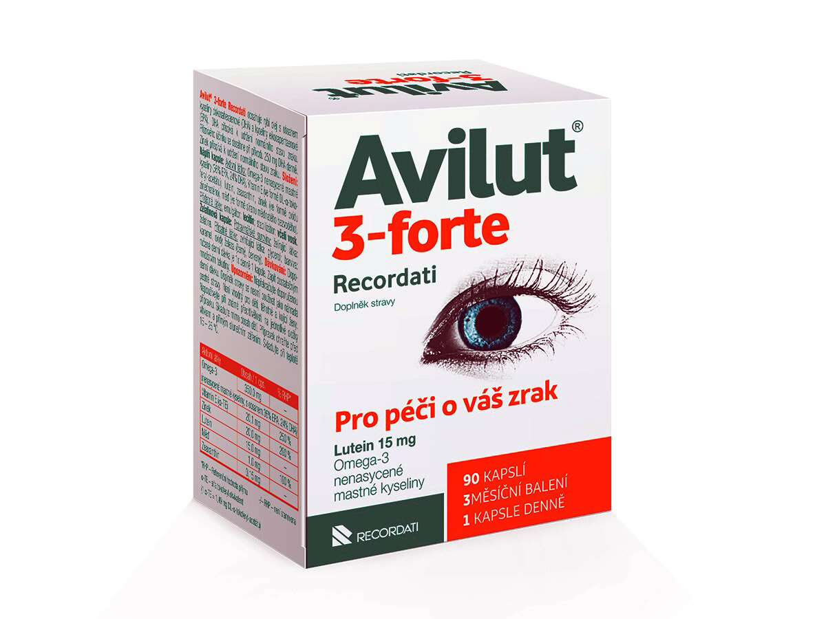 Avilut 3-forte Recordati Cps.90