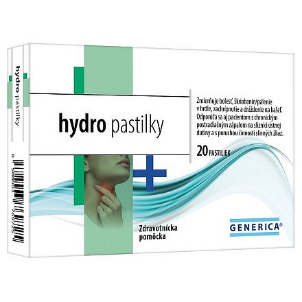 Hydro Pastilky 20 Pastilek Generica