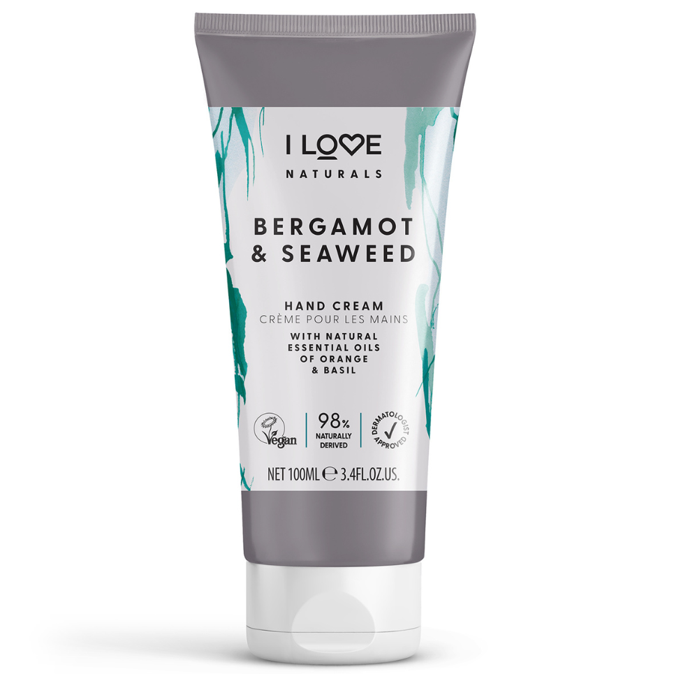 I LOVE Naturals Krém na ruce 100 ml - bergamot & mořská řasa