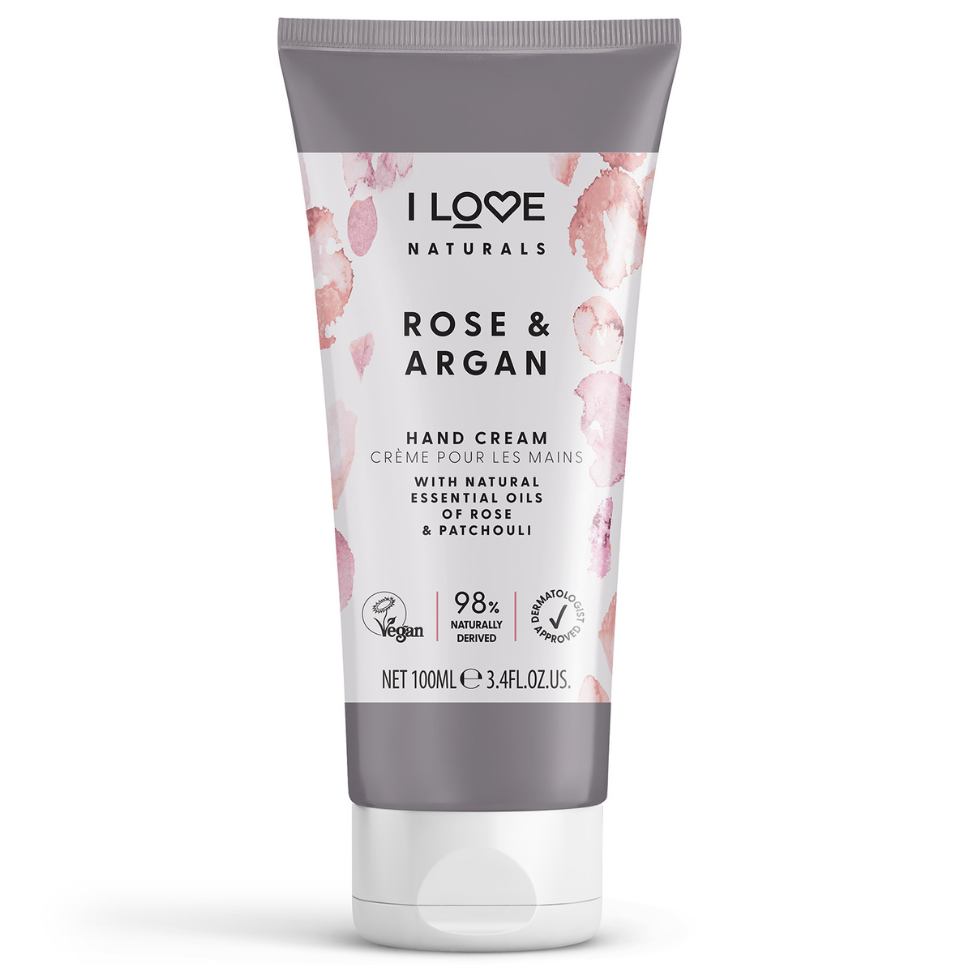 I LOVE Naturals Krém na ruce 100 ml - růže & argan