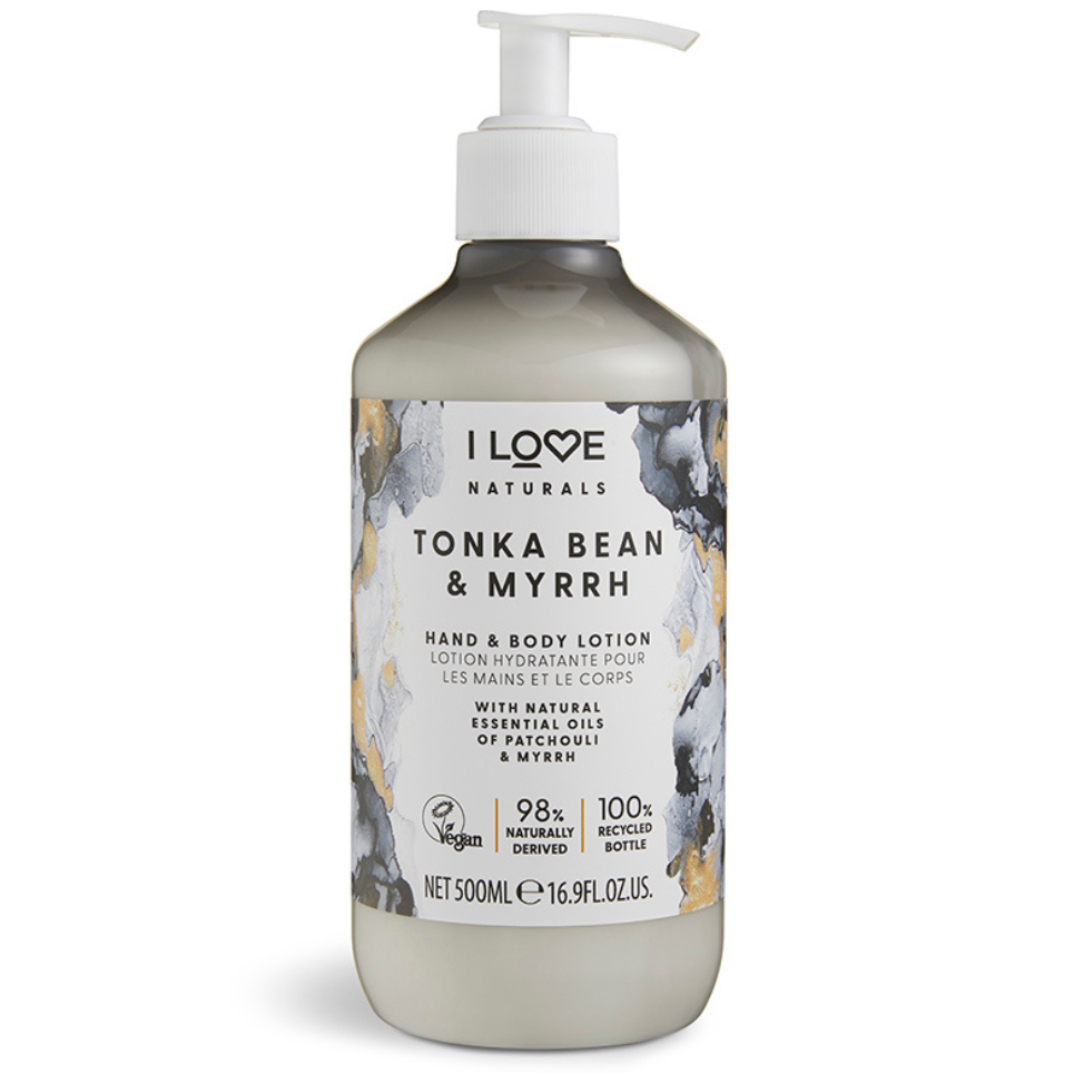 I LOVE Naturals Tělové mléko 500 ml - tonkové boby & myrha
