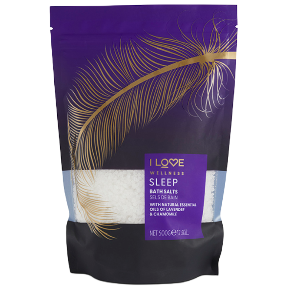 I LOVE Wellness Sleep Sůl do koupele 500 g