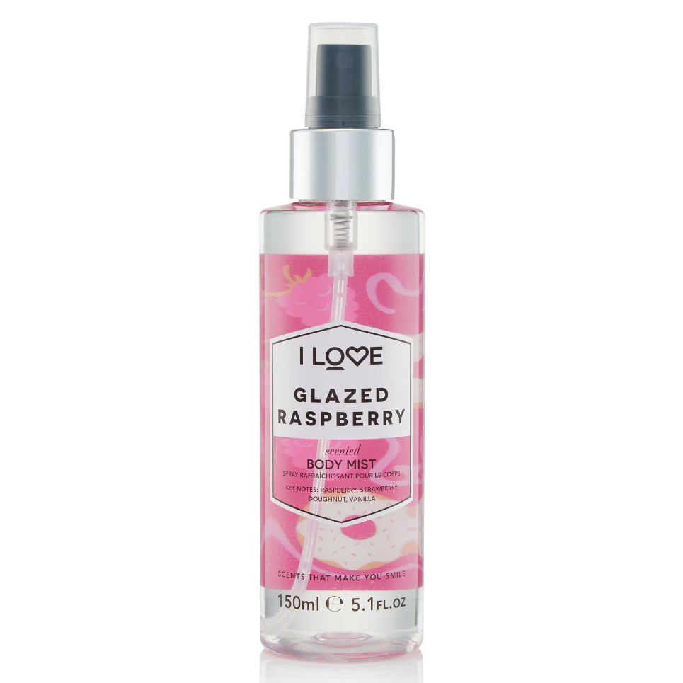 I LOVE Signature Tělový sprej 150 ml - malina
