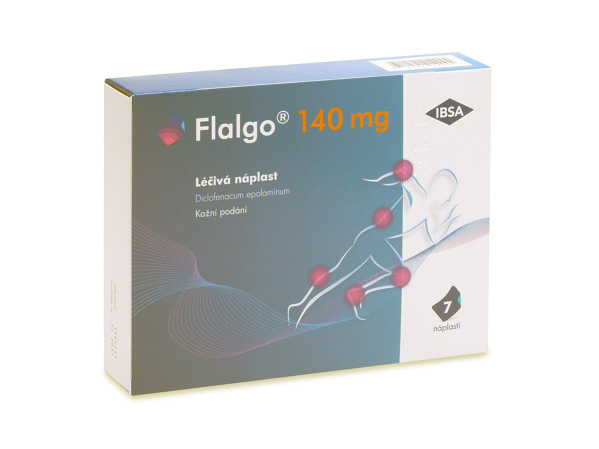 Flalgo 140mg léčivá náplast 7ks