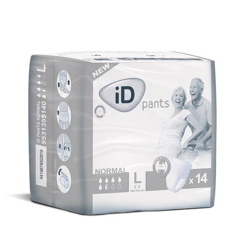 Kalhotky Absorpční Id Pants Intime Large Normal boky 100-145cm,880ml,prodyšné,10ks