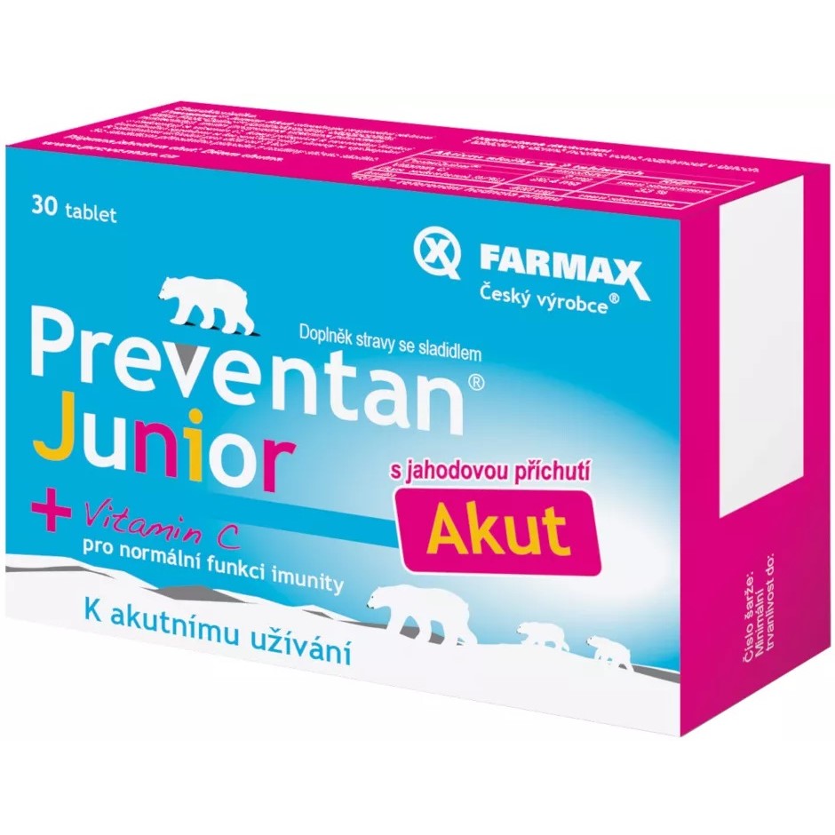 Preventan Junior Akut 30tablet