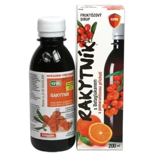 Rakytník S Betaglukanem Pomerančová Příchuť 200ml