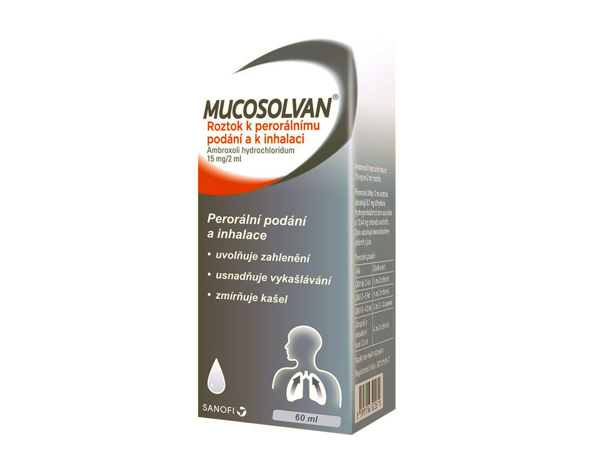 Mucosolvan 7,5mg/ml roztok 60ml