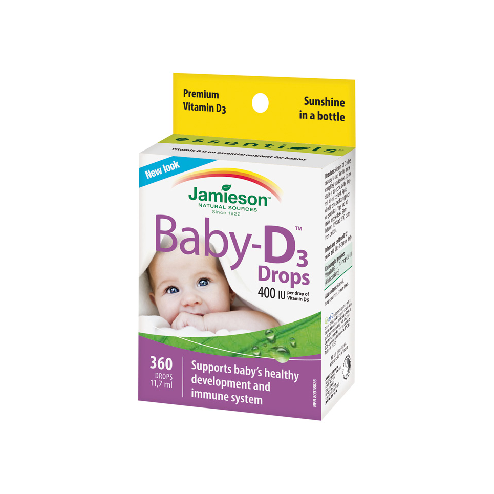 Jamieson Baby-d3 Vitamín D3 400 Iu Kapky 11.7ml