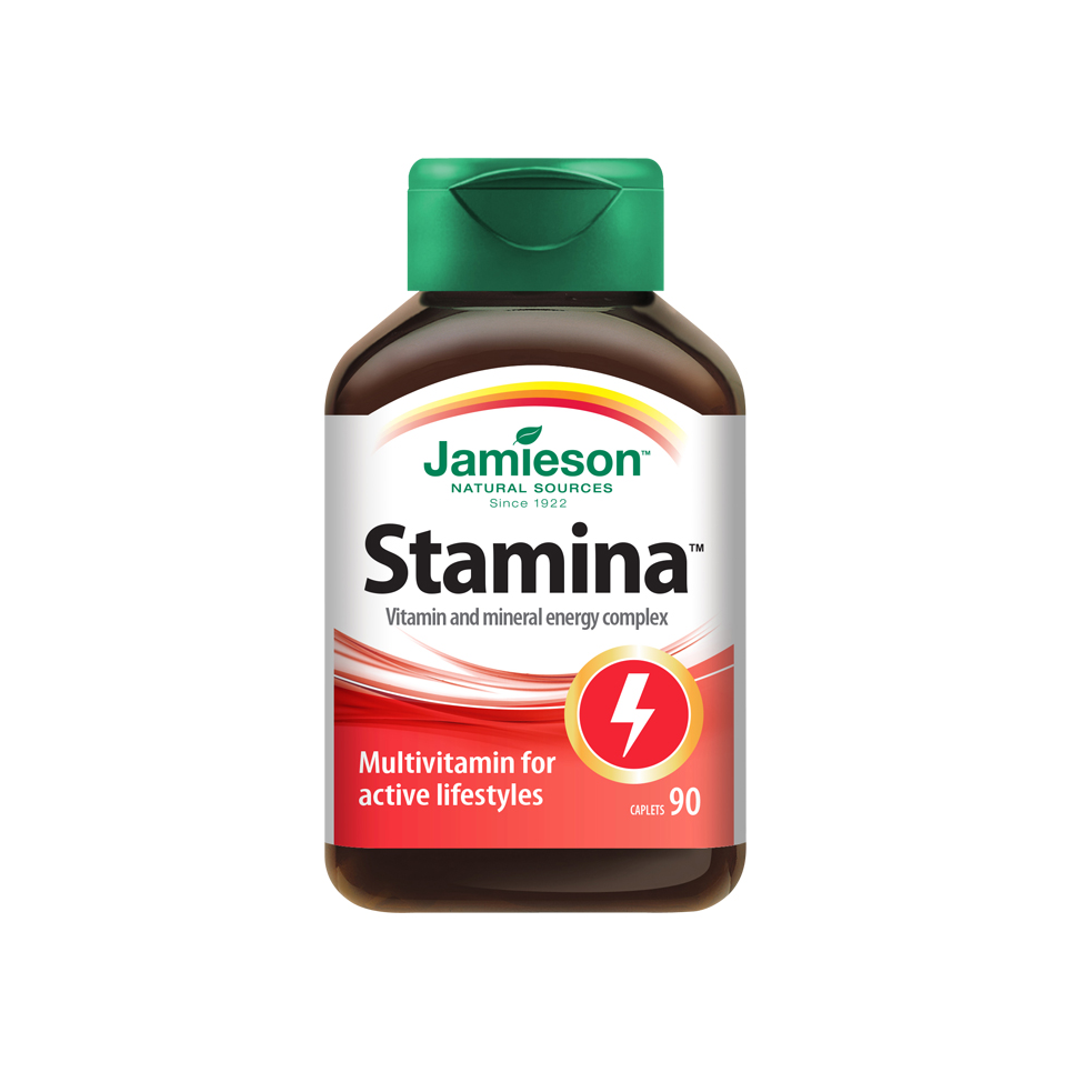 Jamieson Stamina Komplex Vitamínů A Miner.tbl.90