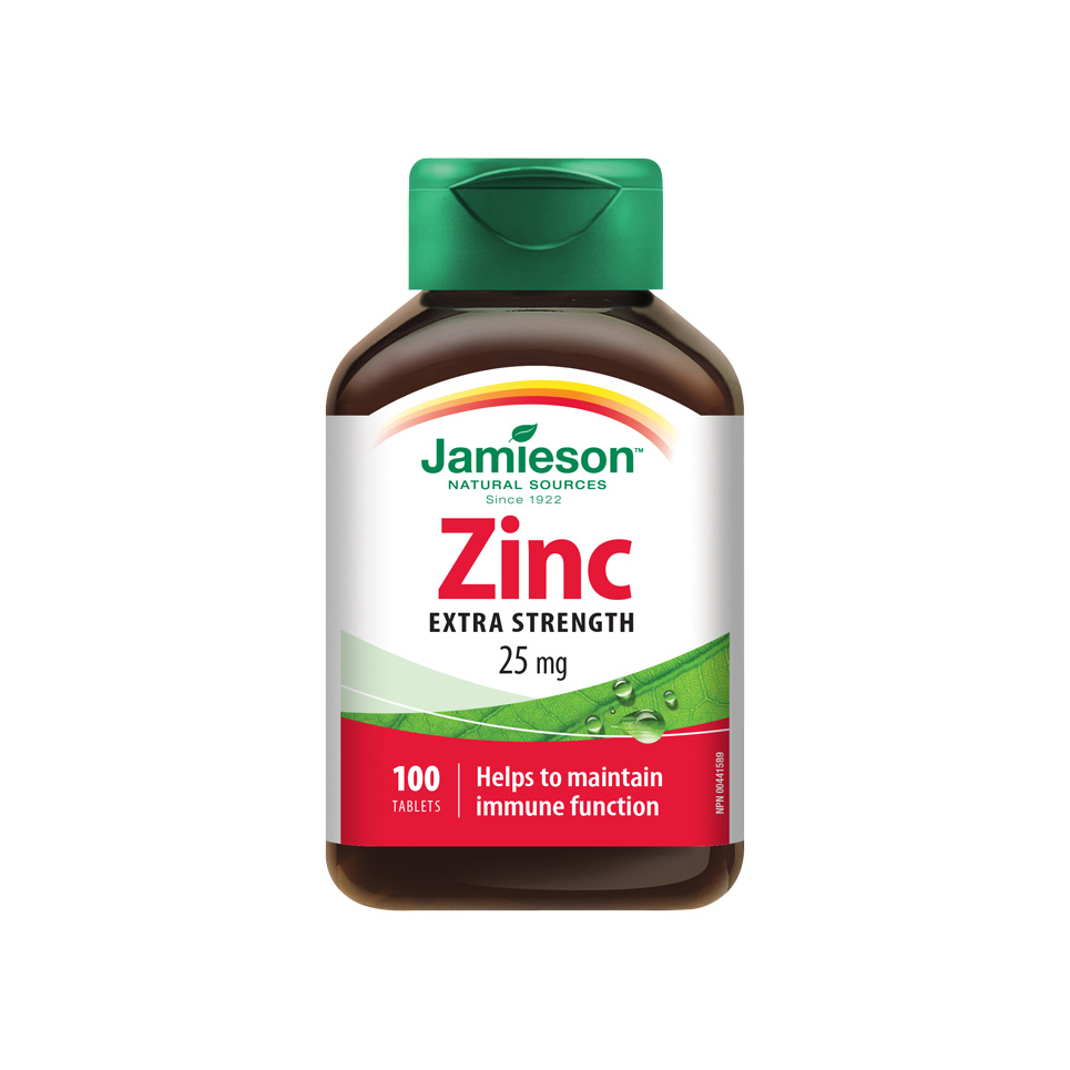 Jamieson Zinek 25mg Tbl.100