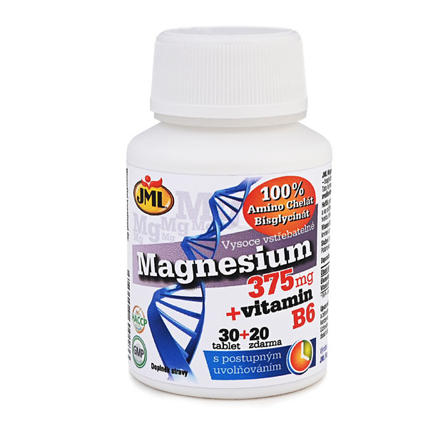 Jml Magnesium 375mg + Vitamin B6 Tbl.30+20