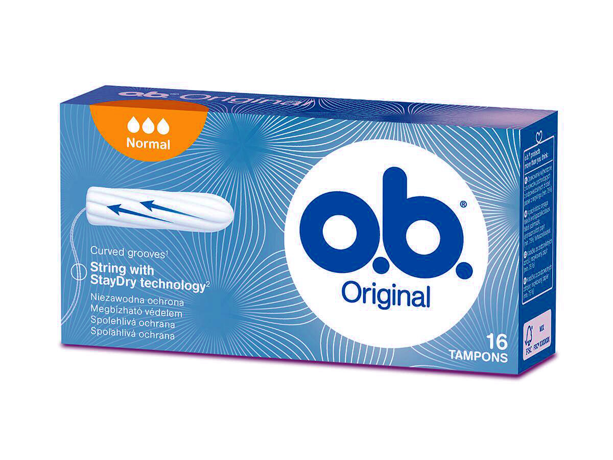 O.b. Tampony Original Normal 16ks