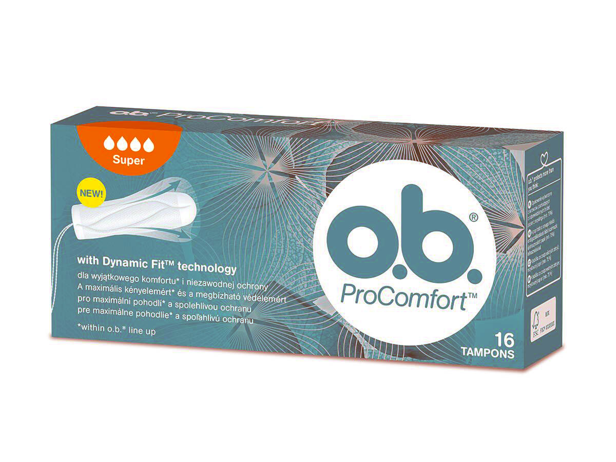 O.b. Tampony Procomfort Super 16ks