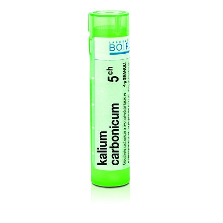 Kalium carbonicum 5CH granule 1x4g