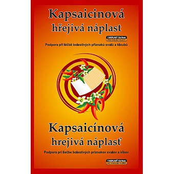 Capsicolle Kapsaicinová Hřej.náplast 12x18cm 1ks