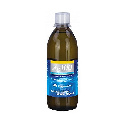 Koloidní Stříbro Ag100 20ppm 1000ml