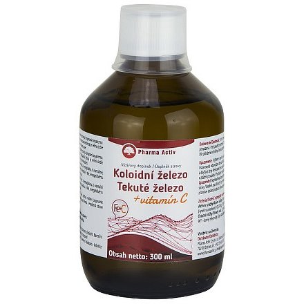 Koloidní železo + Vitamín C 300ml