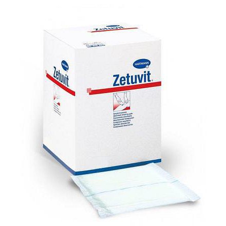 Kompresy Kombinované Savé Zetuvit nesterilní, 10x10cm,30ks
