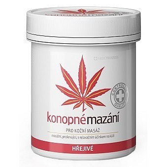 Konopné Mazání Hřejivé 250ml
