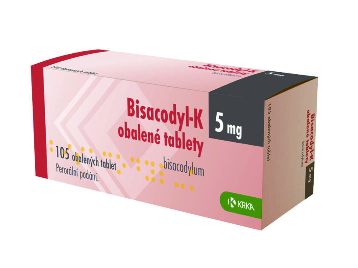 Bisacodyl Krka 5mg 105 tablet