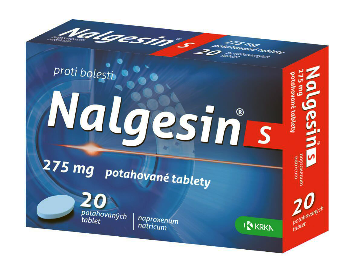 Nalgesin S 275mg potahované tablety 20x1 ii