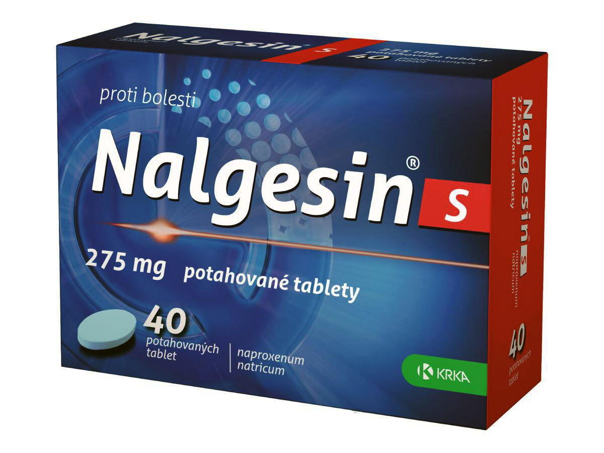 Nalgesin S 275mg potahované tablety 40x1 ii