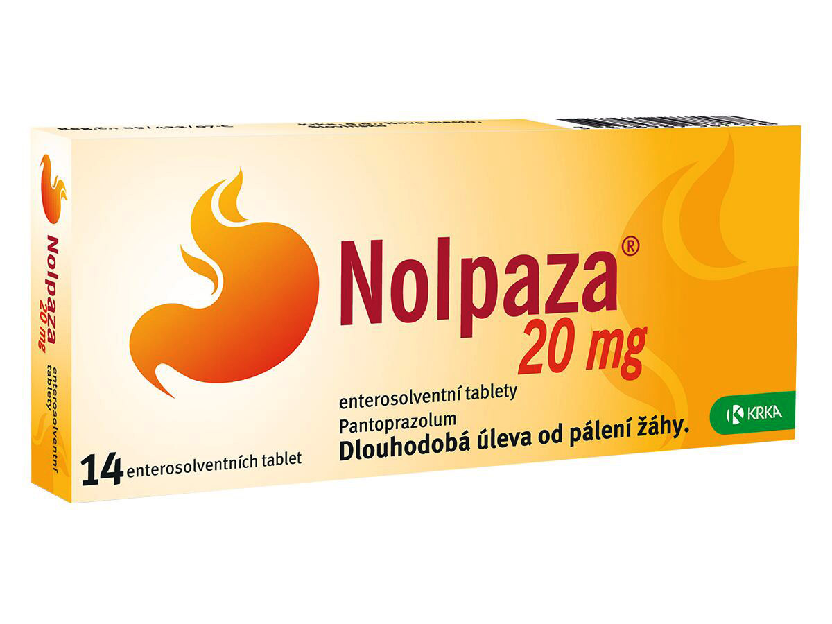 Nolpaza 20mg 14 tablet