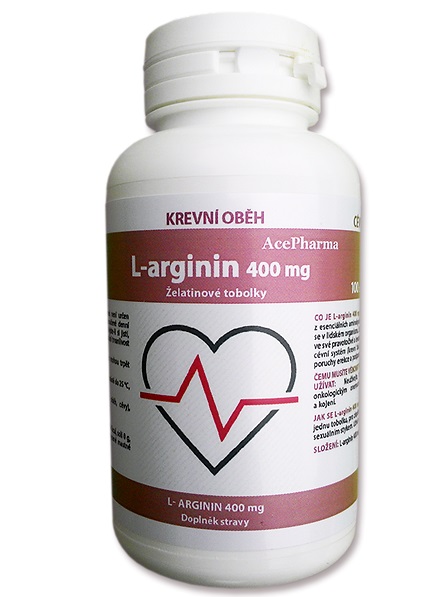 Acepharma L-arginin Cps.100x400mg