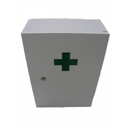 Lékárnička Nást.dřev.bílá Do 15 Osob Steriwund