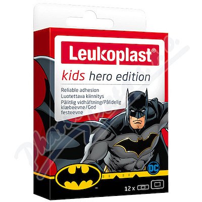 Leukoplast Kids Hero Náplast 2 Velikosti 12ks