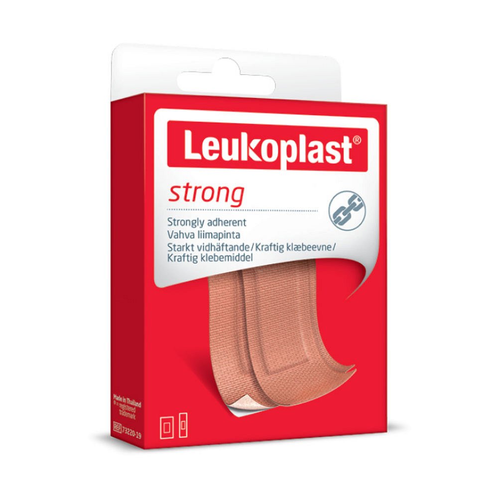 Leukoplast Strong Náplast Pevná 2 Vel. 20ks