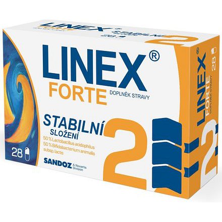 Linex ® Forte 28 tobolek probiotika s prebiotiky
