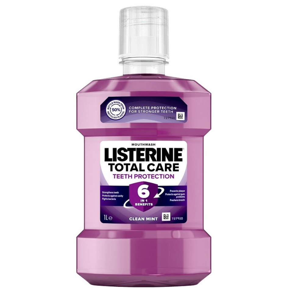 Listerine Total Care Teeth Protection ústní voda 1 l