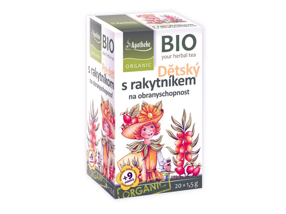 Apotheke Bio Dětský čaj S Rakytníkem 20x1.5g