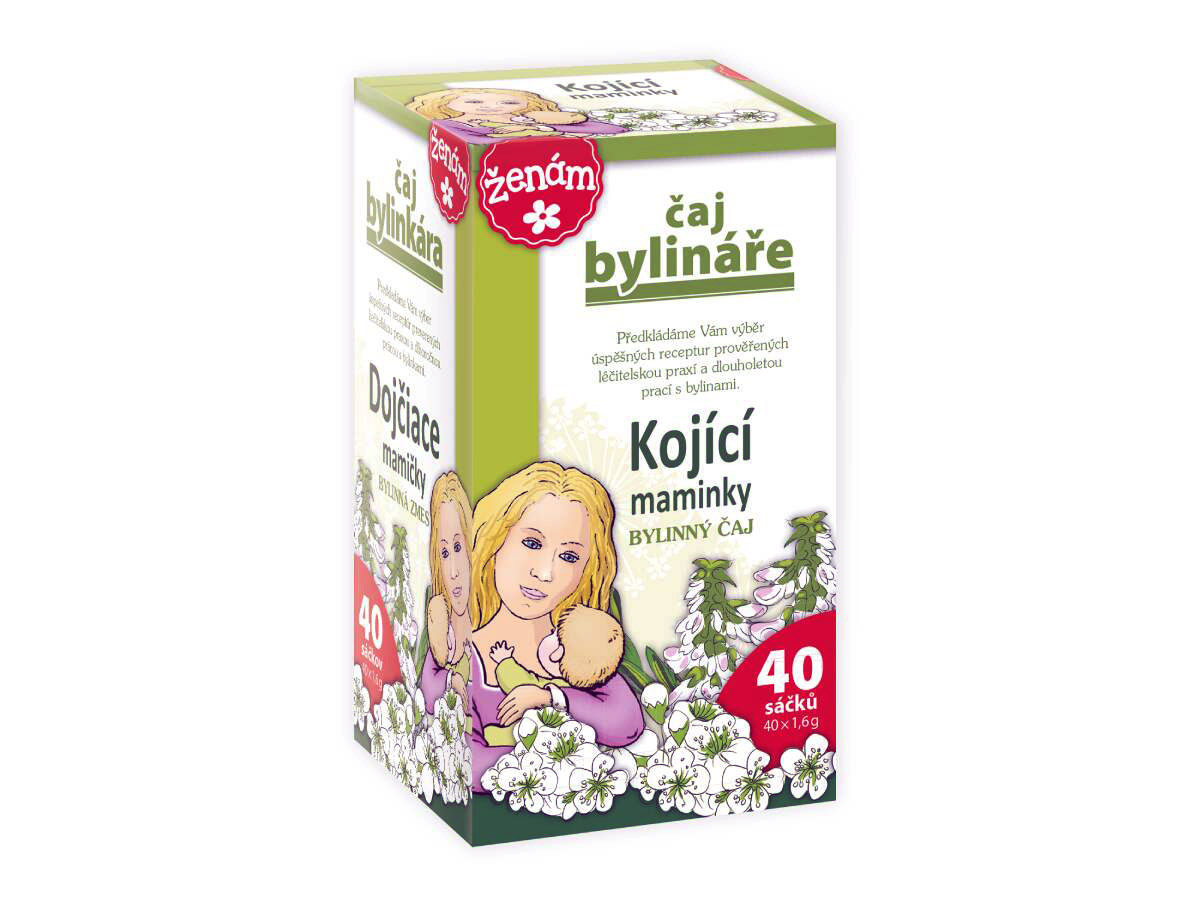 čaj Bylináře Kojící Matky 40x1.6g