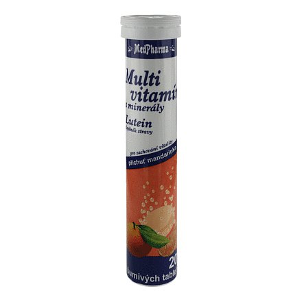 Medpharma Multivit.s Minerály+lutein Tbl.eff.20