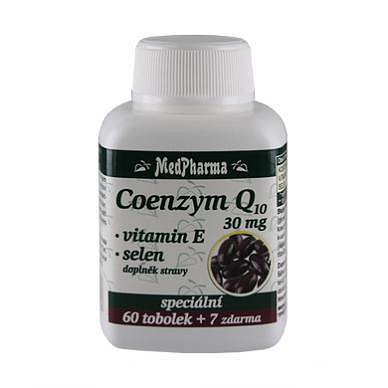 Medpharma Coenzym Q10 30mg+vit.e+selen Tbl.67