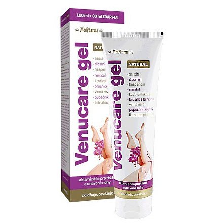 Medpharma Venucare Gel Natural 120ml+30ml Zdarma